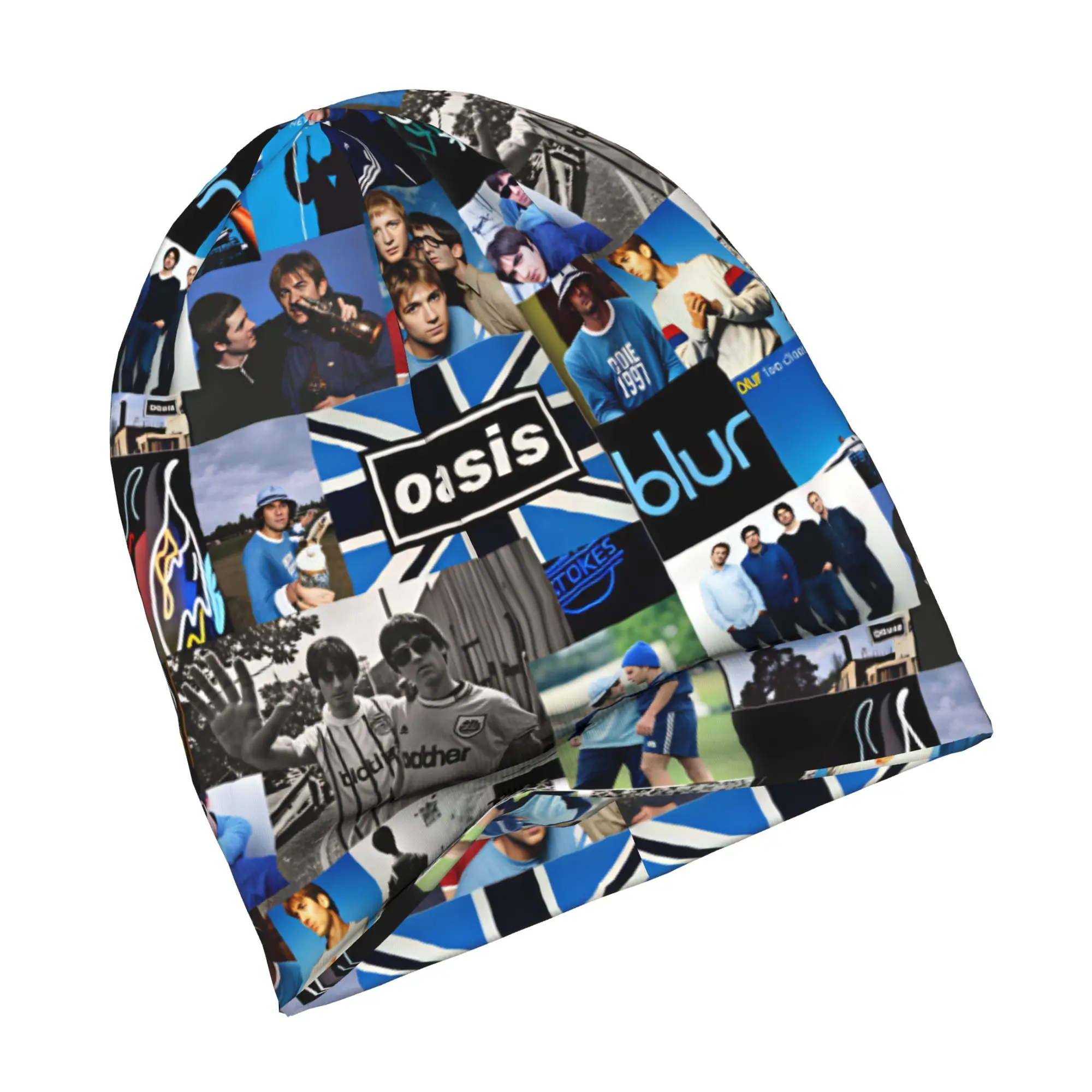 O-Oasis British Music Definitely Maybe  Bonnet Hats  Street Knitted Hat For Men Women Winter Warm  Skullies Beanies Caps