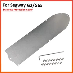 Stainless Steel Armor Cover For Segway Ninebot Max G2 G65 Electric Scooter Battery Bottom Chassis Shield Protection Cover