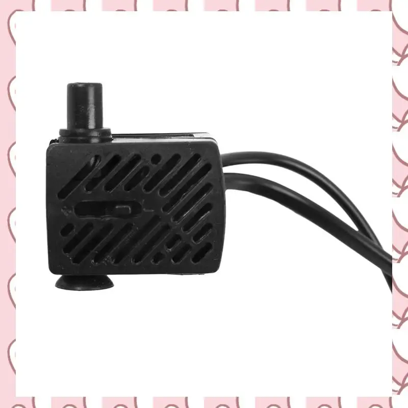 

HHTL 4X 3W Submersible Water Pumps With 4-LED Light Pump Aquarium Fountain Fish Pond Tank EU Plug