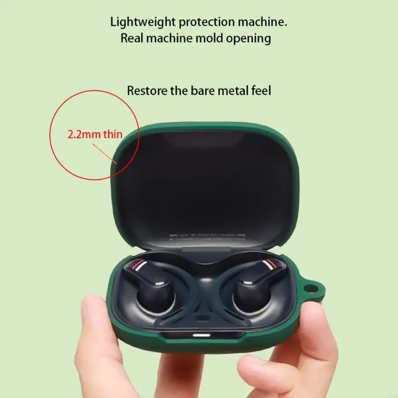 Penutup Casing Pelindung Earphone Silikon Tahan Gores untuk Comfo F19E