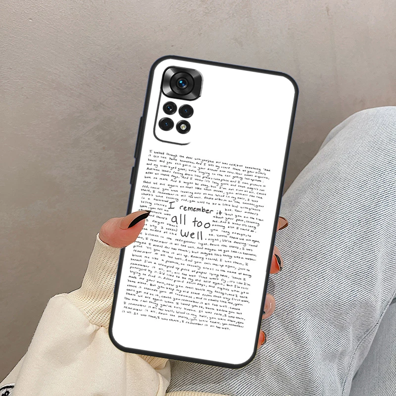 كلمات جيدة جدًا لهاتف Xiaomi Redmi Note 14 9 10 11 12 13 Pro 12S 11S غطاء حماية لهاتف Redmi 15C 14C 12C 10C 13C