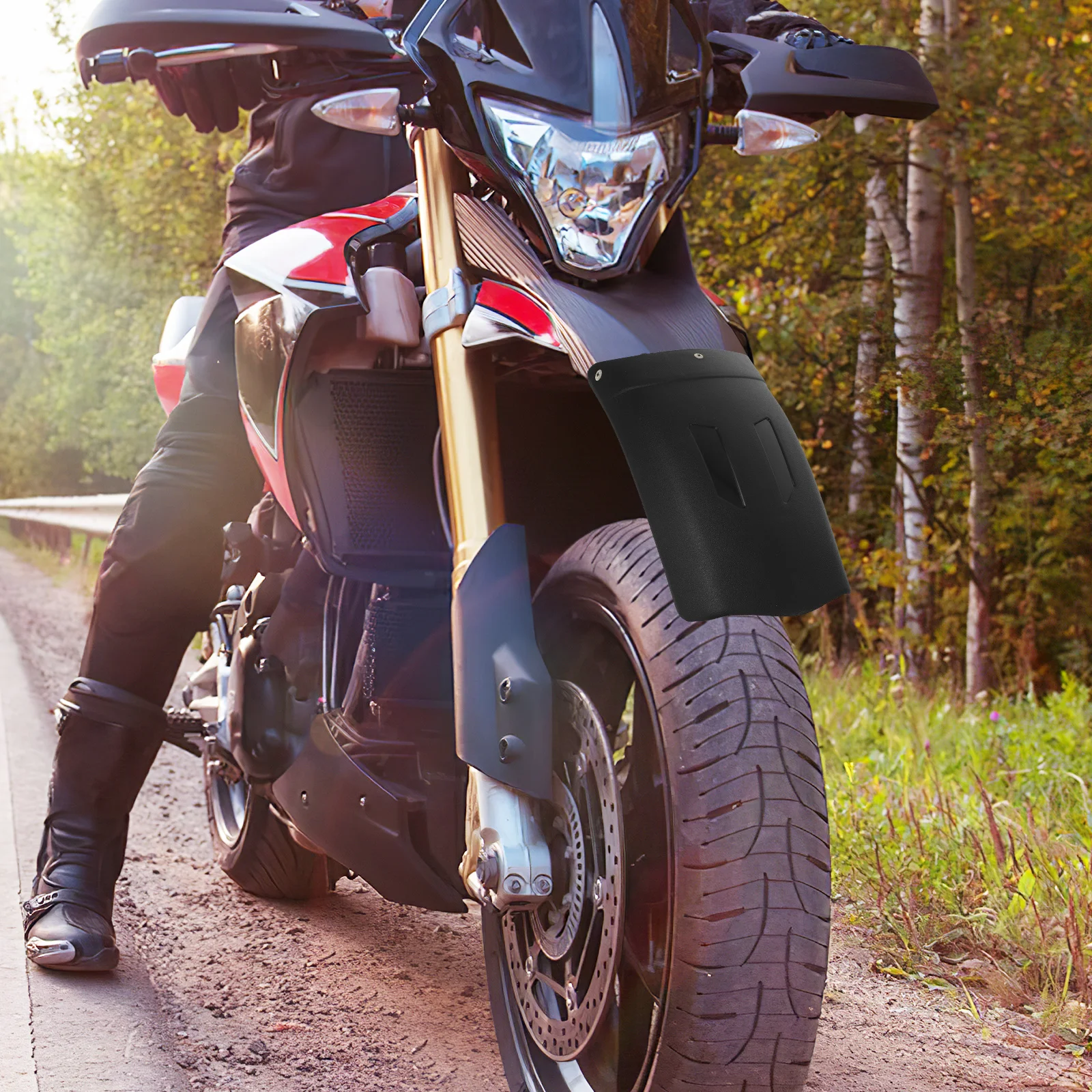 

Extended Front Mud Guard For Motorcycle Abs Waterproof Splash Protection Mudflap Wheel Cover Motorcycle Accessories Exterior