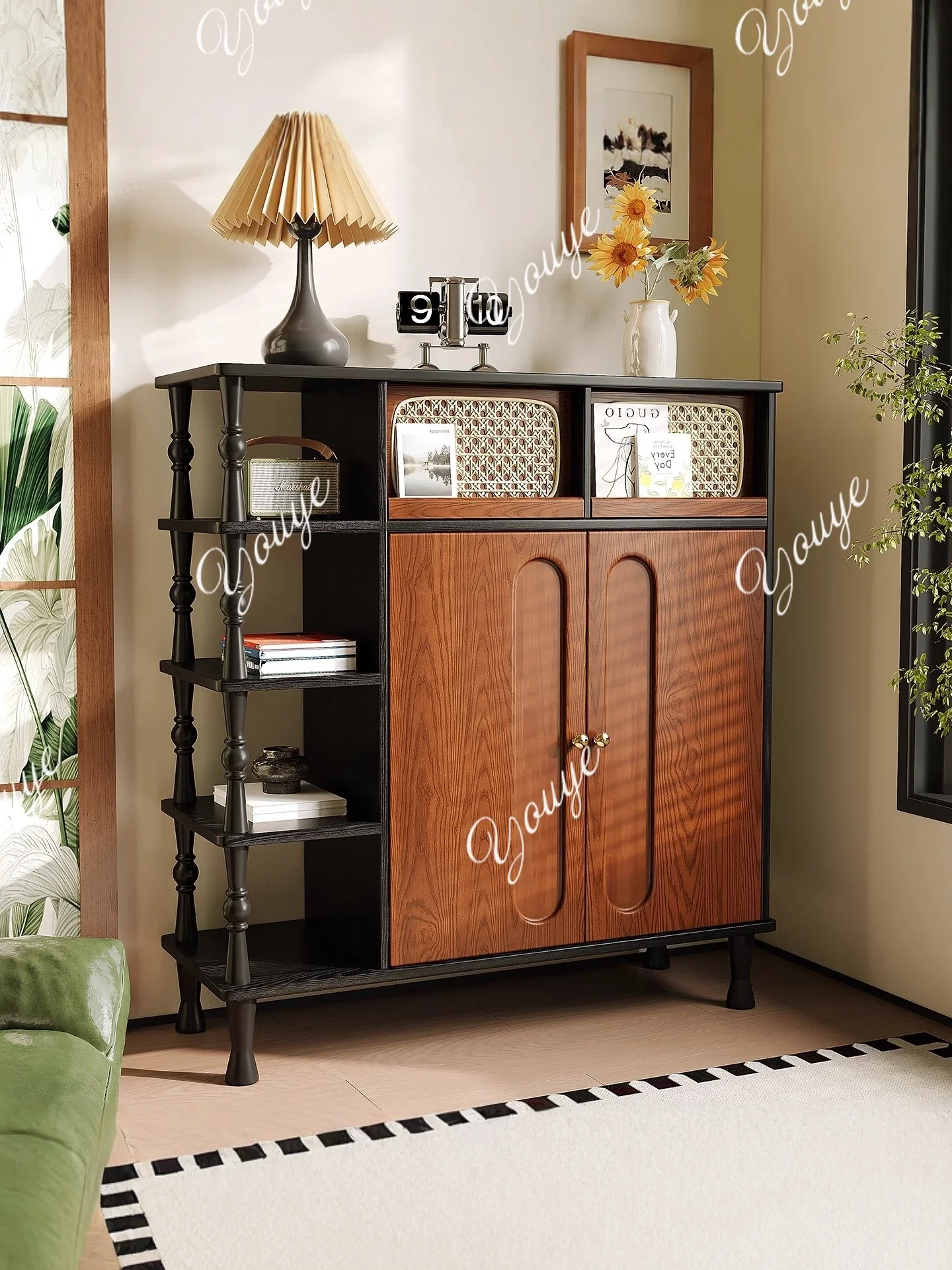 XX Medieval French Retro Solid Wood Chest, Living Room Against The Wall, Locker, Medieval Storage, Bedroom, End Of Bed