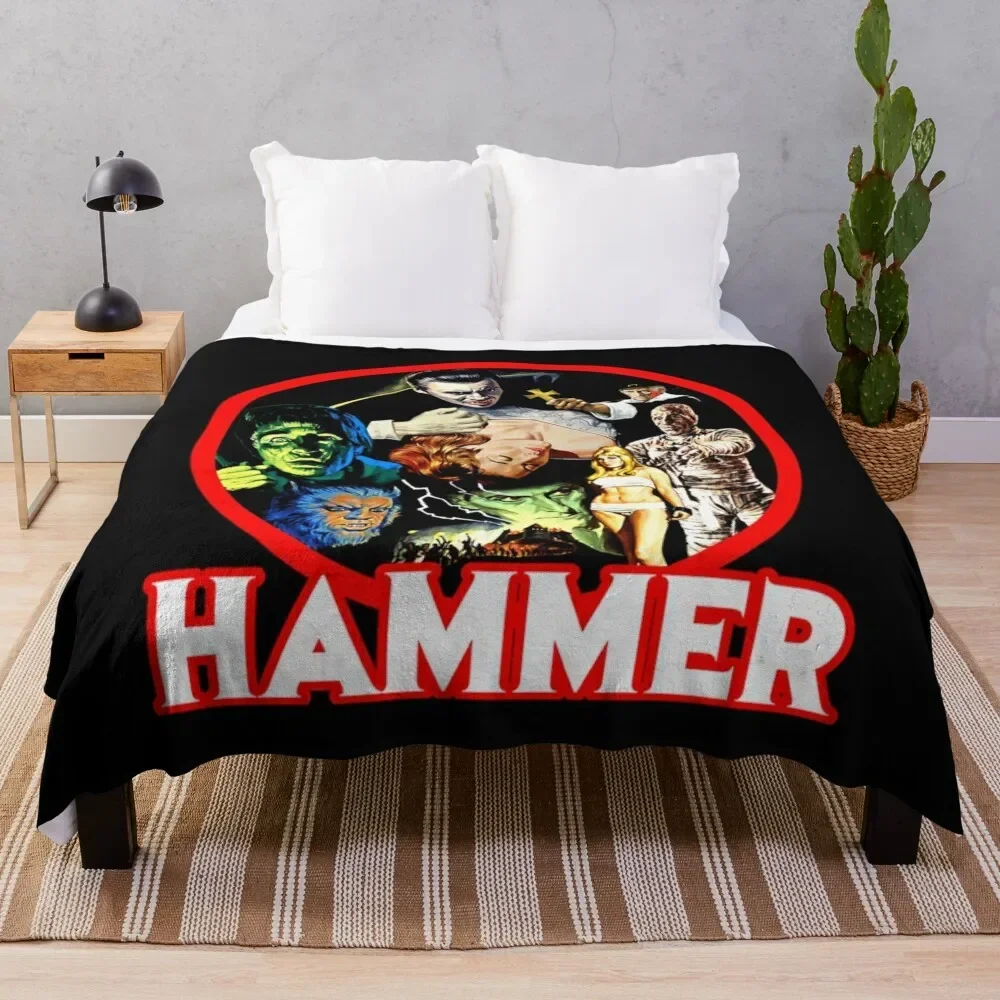 

Hammer Classic . Throw Blanket Blankets For Baby anime Blankets