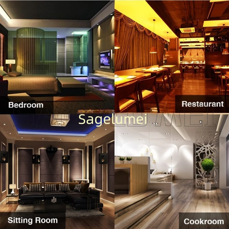 Mi Light AC85-265V 4 ワット LED 電球調光可能 MR16 GU10 RGB + CCT (2700-6500K) スポットライト屋内装飾 + 2.4 グラムワイヤレス RF LED リモート