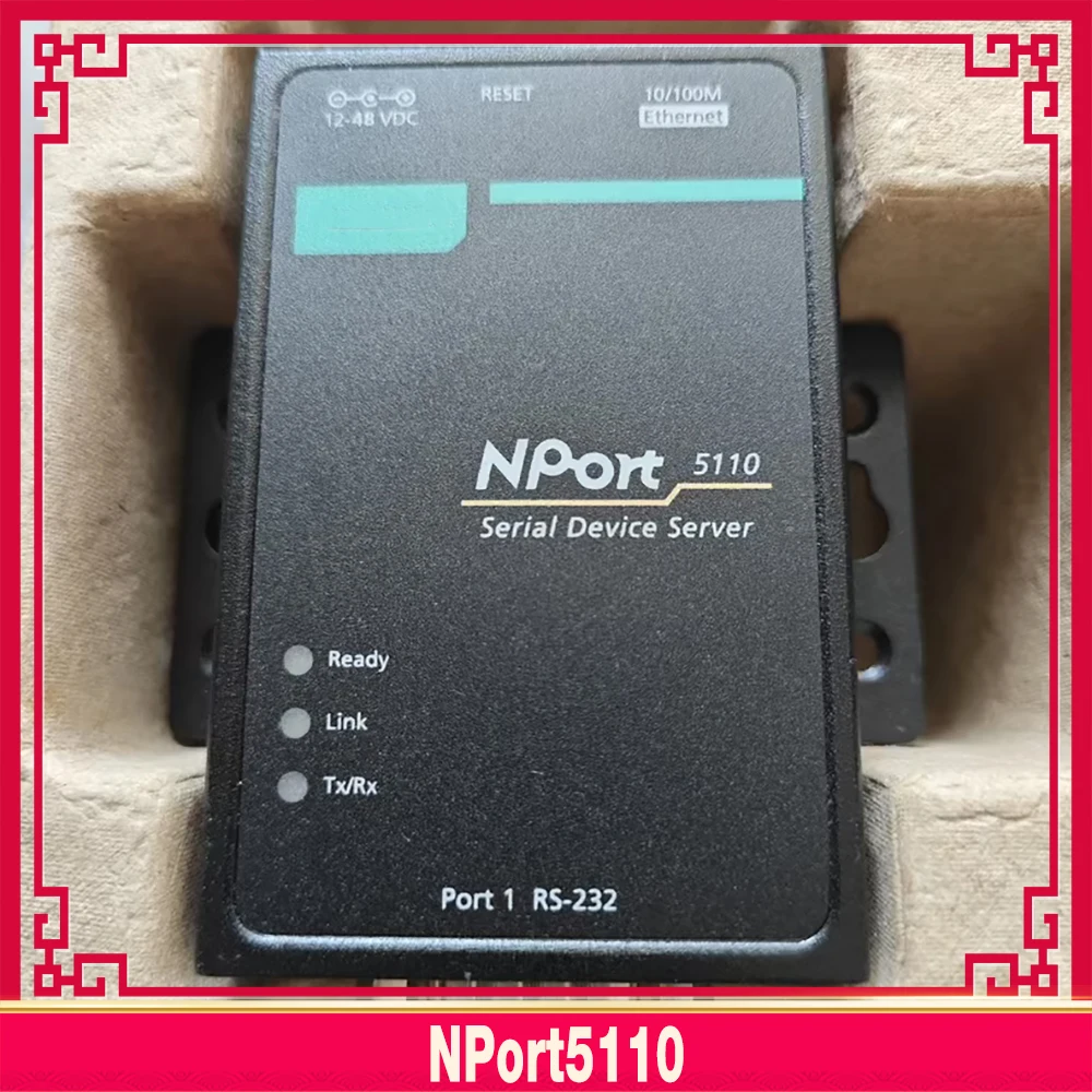

NPort5110 For MOXA Serial Server RS232 Serial Port to Network Port NP5110
