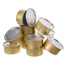 12 Pcs Can Box Cookie Tin Holiday Tins Snack Dog Food Container Empty Storage Pet Cake Containers Meat Tank With Lids