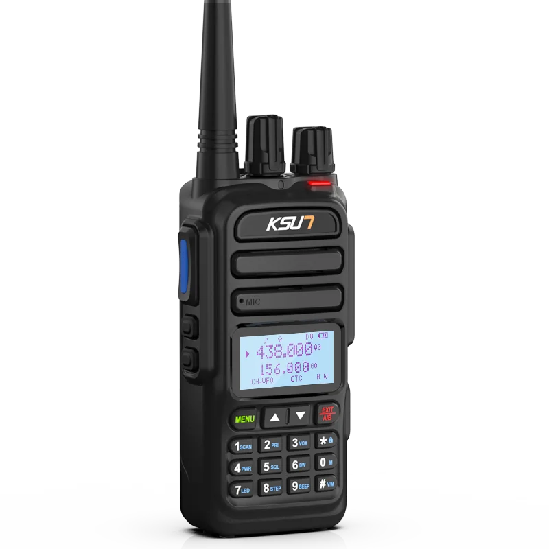 Multiband Radio NOAA Air Band Receiver Amateur Communication Portable Ham Radios Wireless Set Device Two-Way Radio Walkie Talkie