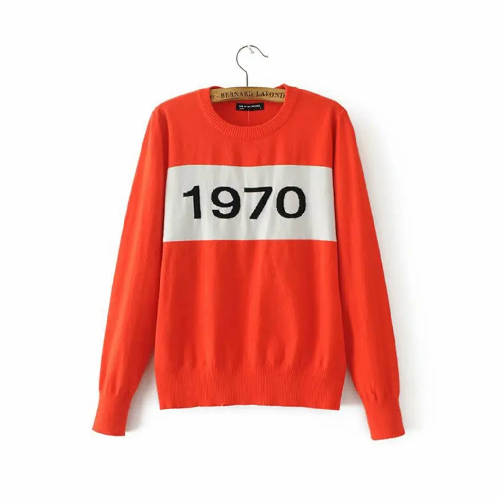 

Women's round Neck Turtleneck Knitwear European American Style Blogger Same Retro Jacquard Base Shirt Sweater New