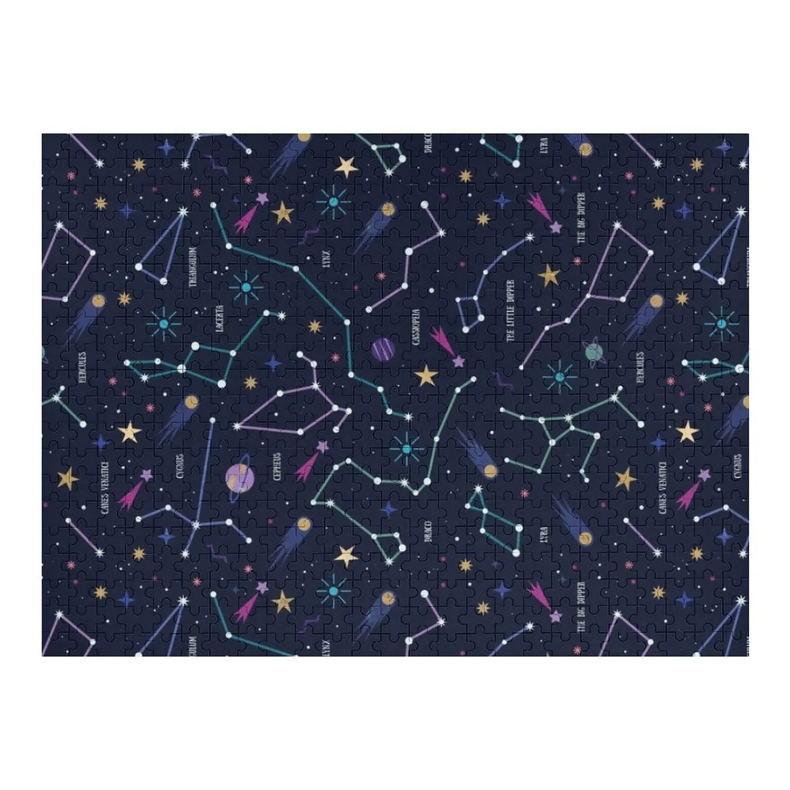 

The Stars Jigsaw Puzzle Personalized Toy Personalized Child Gift Diorama Accessories Wood Photo Personalized Puzzle