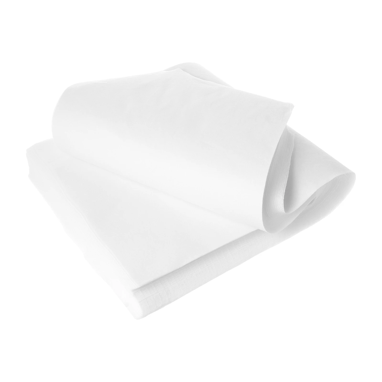 

100 Sheets Disposable Foot Towels Non-woven Bath Table Mat White Color Absorbent Salon Use Clean Bath Tub Travel Size