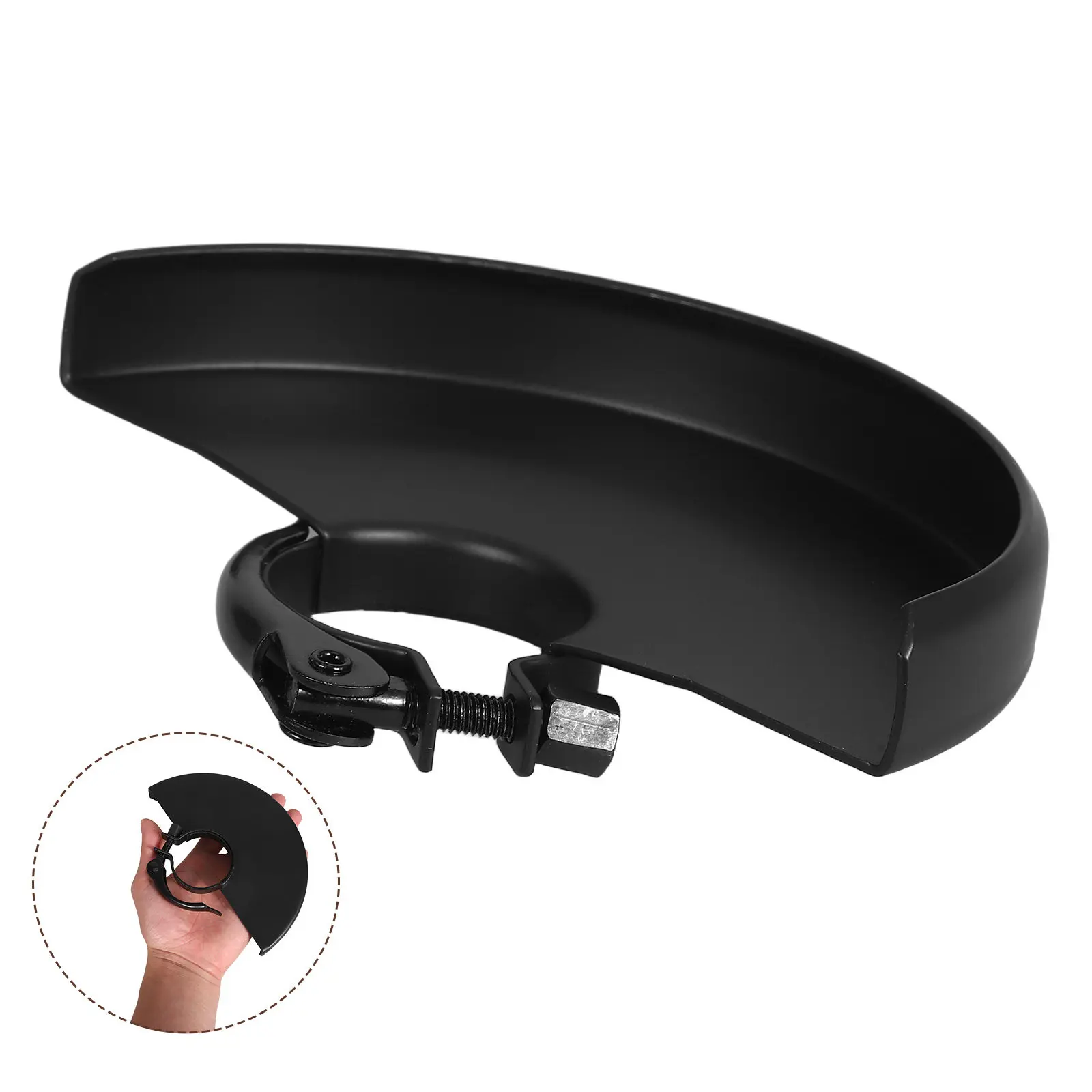 Angle Grinder Protective Cover Dust Shroud Wheel Guard Iron Replacement Durable Metal Adjustable Design Effective Isolation