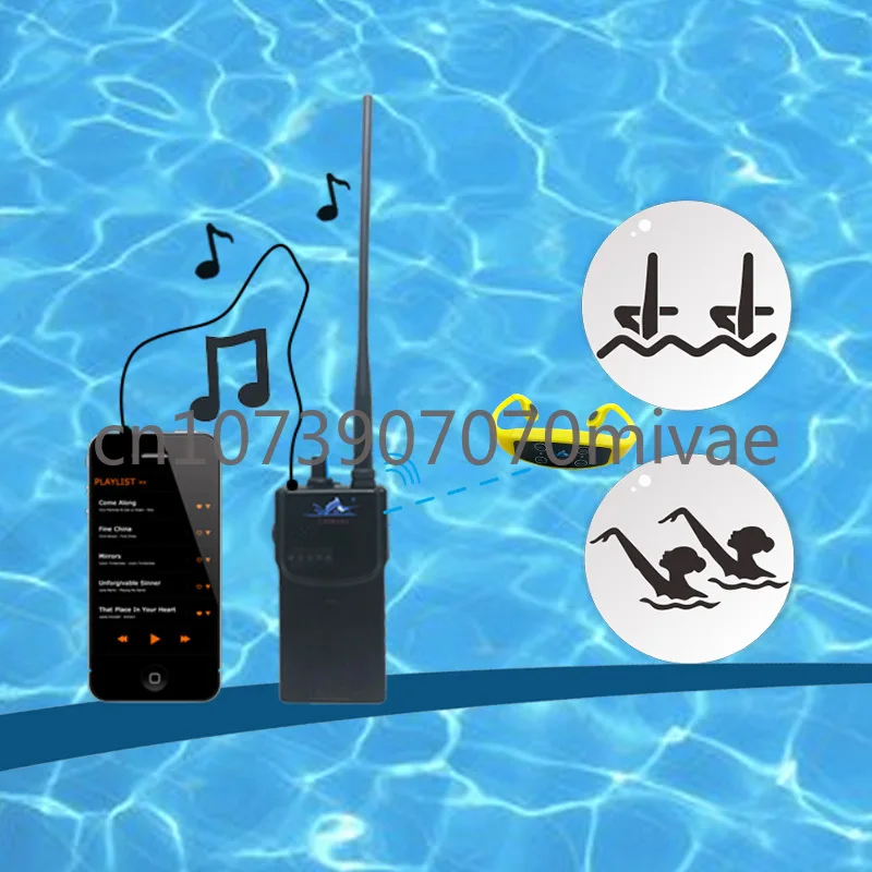 Echtzeit-Schwimmt raining kopfhörer 1 h900 fm Sender 1 h907 Knochenleitungs-Headset