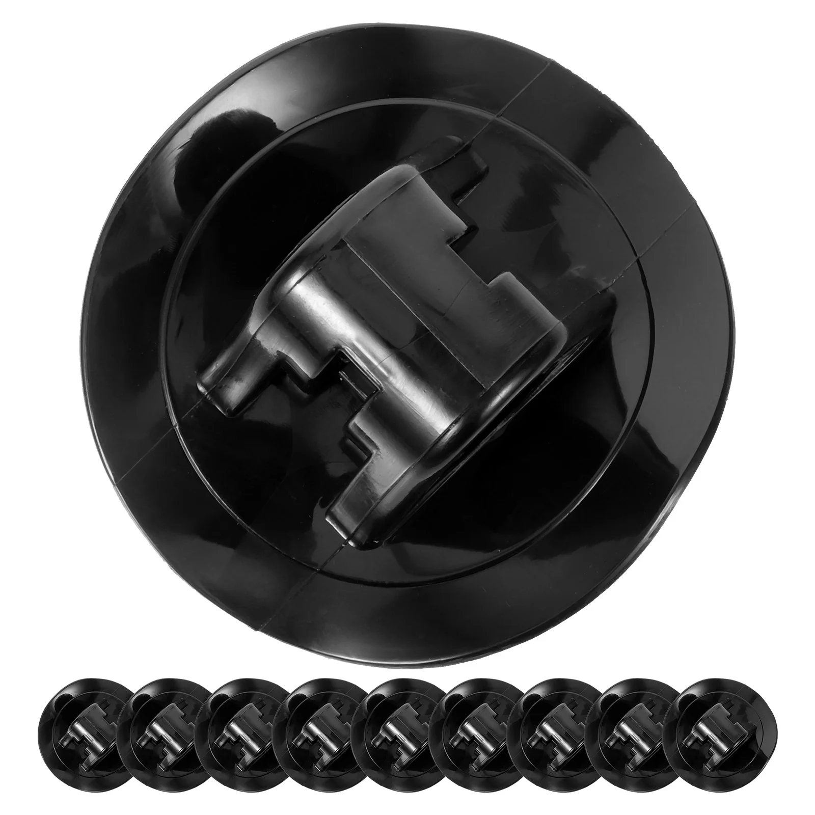 

10 Pcs PVC String Clip Kayak Supplies Replacement Parts Elastic Rope Buckles Boat Cord Button Portable Lightweight Inflatable