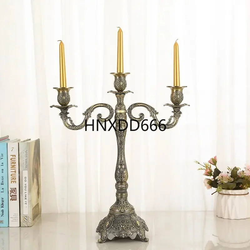 

Bronze Candle Holder for Weddings, Restaurants, and Candlelight Dinners - Decorative Stand and Accessories