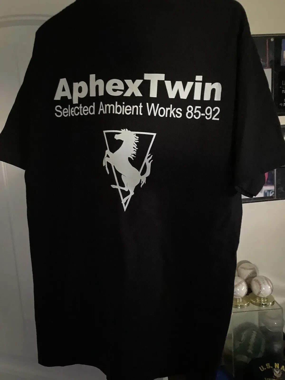 Aphex Twin Vintage Style Shirt Glow In The Dark Xl R&S Records Ambient Works