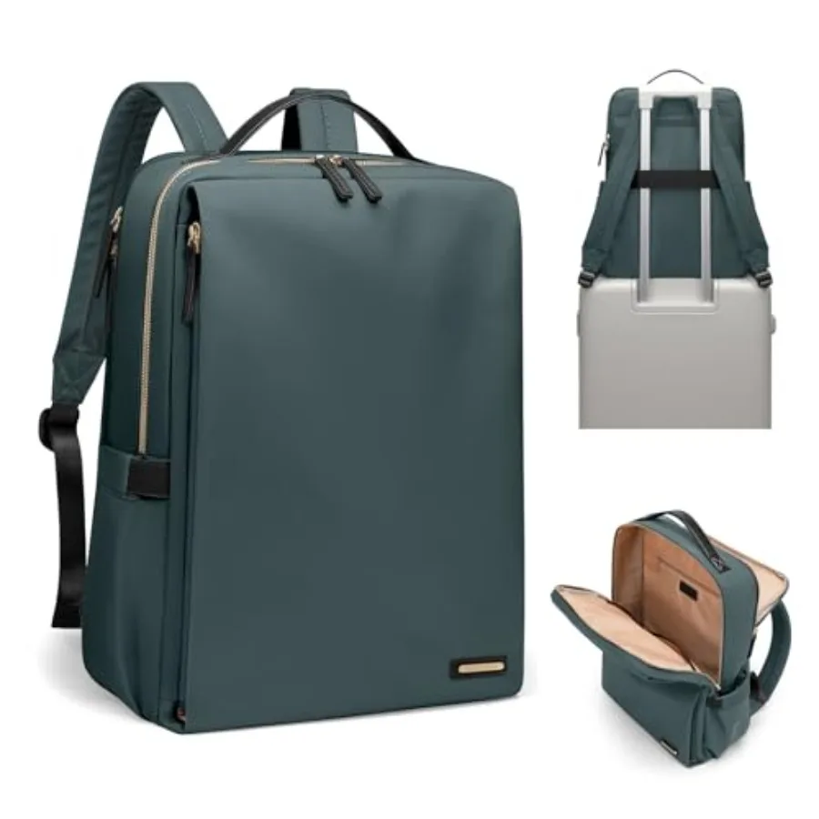 

Stylish Laptop Backpack for Women Airline Approved Perfect for Work College and Travel Multi-Functional Casual Daypack Fits 15.