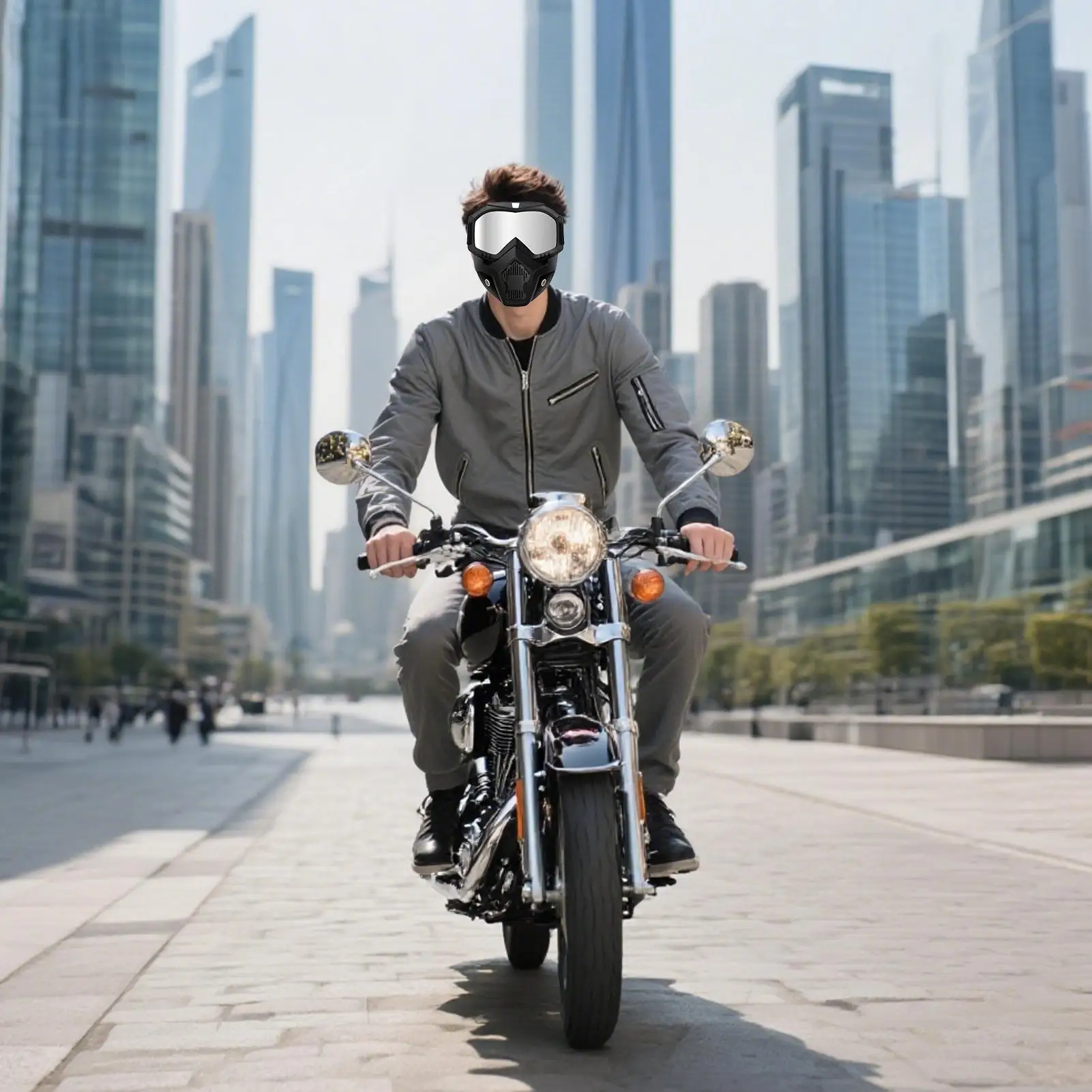 

Motorcycle Goggles For Men Protective Full Face Motocross Goggles Dustproof Windproof Welding Glasses Anti-Fog Motocross Eyewear