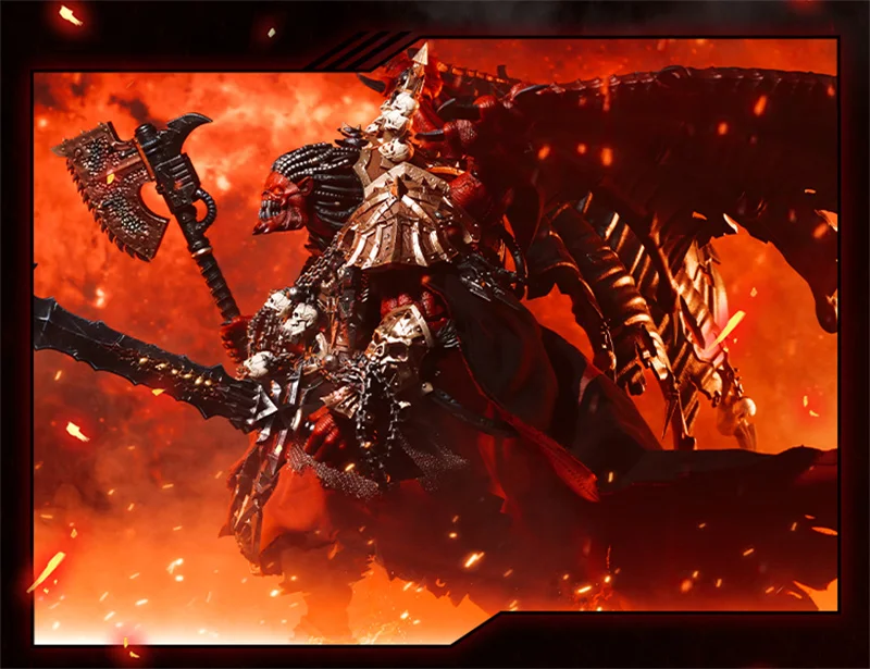 【Only Cloak】JOYTOY ウォーハンマー40K 1/18スケール ワールドイーターズ アングロン デーモン プリマーチ オブ カーン 布製マント スカート アクセサリー モデル