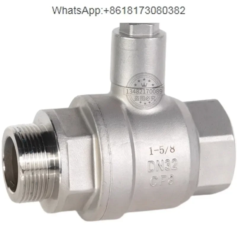 Stainless steel inner and outer ball valve Q31F-63P BTQ31F-63R with protective cover for air conditioning refrigeration