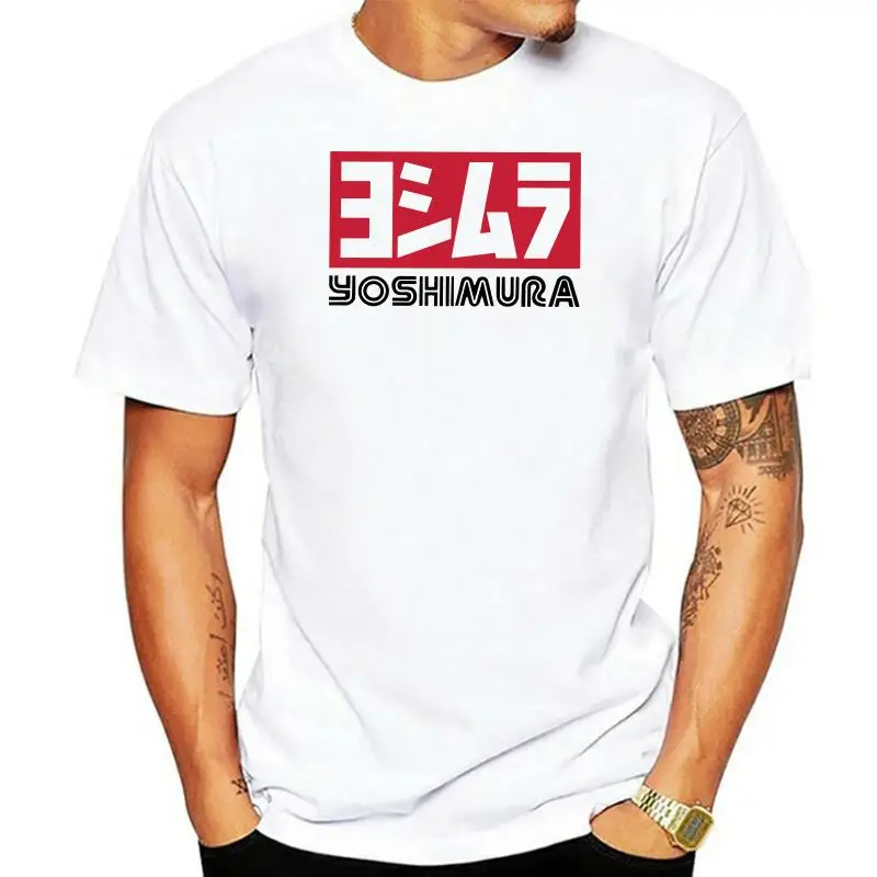 Classic Yoshimura T-shirt Men Short Sleeves Soft Cotton Summer Casual Tee Tops O-neck Leisure Basic T Shirt