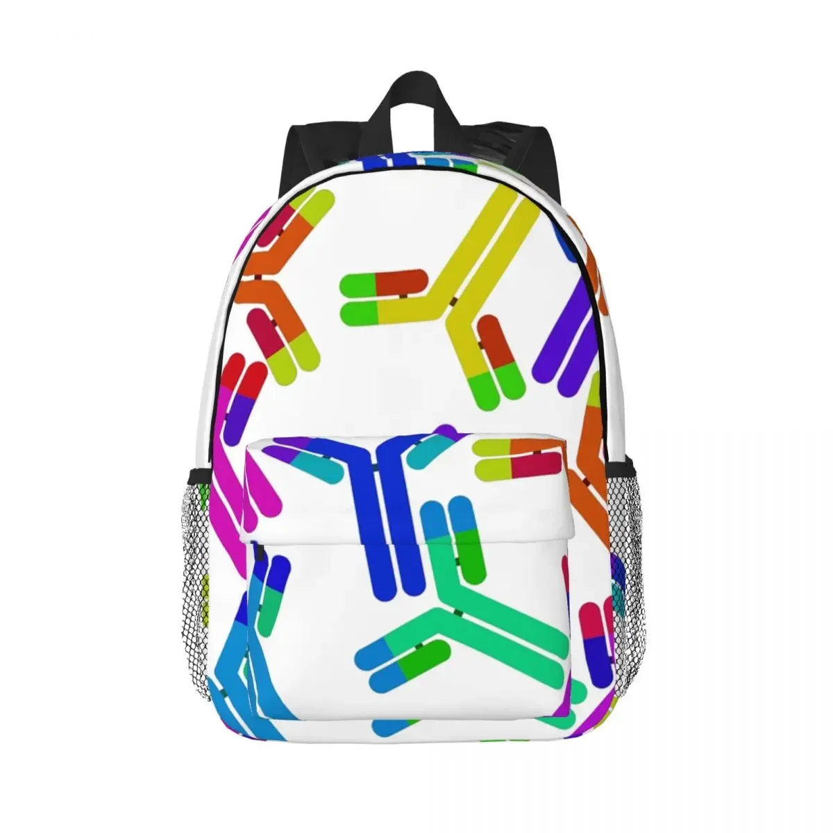 Immunoglobulin (anticorpo) cor pop mochilas meninos meninas bookbag dos desenhos animados crianças sacos de escola portátil bolsa de ombro