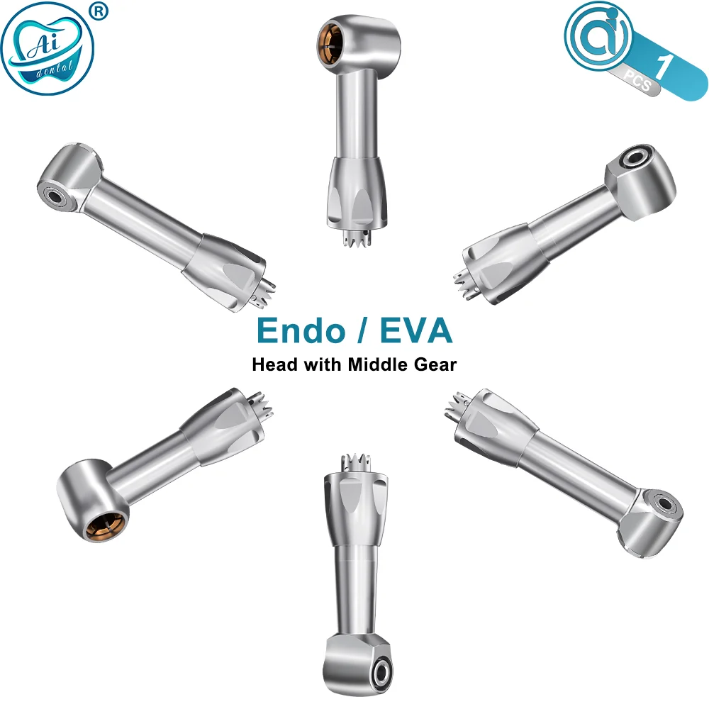 1 PCS AI-H-H1/F1/EVA Head Spare Parts with Middle Gear Fit for 360 Rotation/Vertical Reciprocating Dentistry Endo/EVA Motor