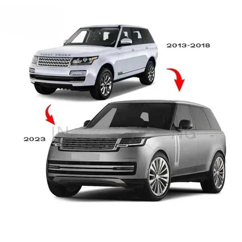 The Best 1:1 Facelift Bumper 2013-2017 Upgrade To 2023 Bodykit For Range Rover Vogue L405 To L460 OE Body Kit