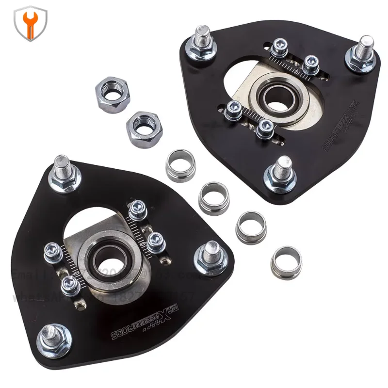maXpeedingrods 2 pcs Camber Plate Top Mount for Nissan S13 S14 Silvia 180SX 200SX 240SX 89-98