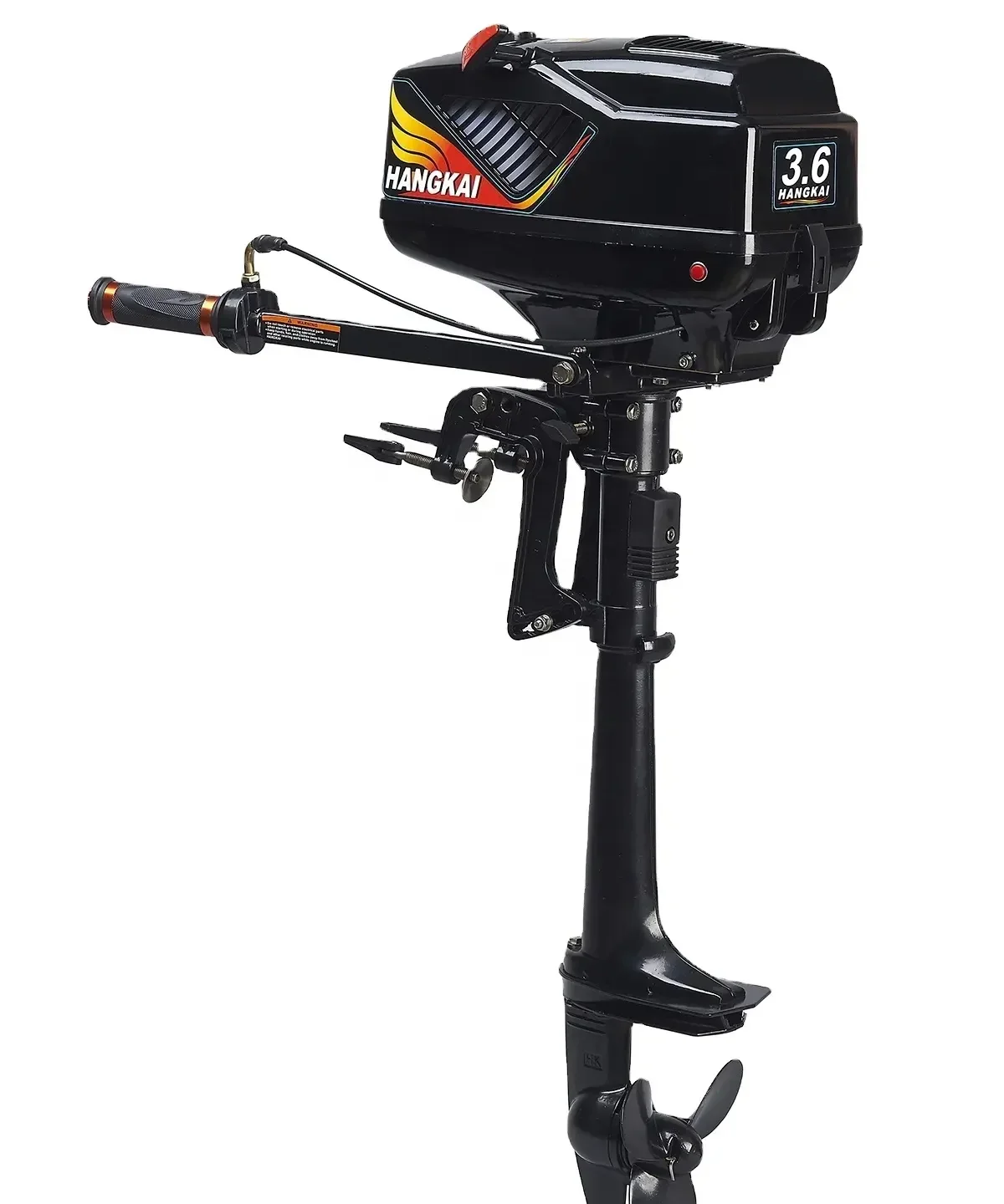 Hot Sell Hangkai 2 Stroke 3.6HP #92 Lead-free Gasoline Boat Engine Outboard Motors