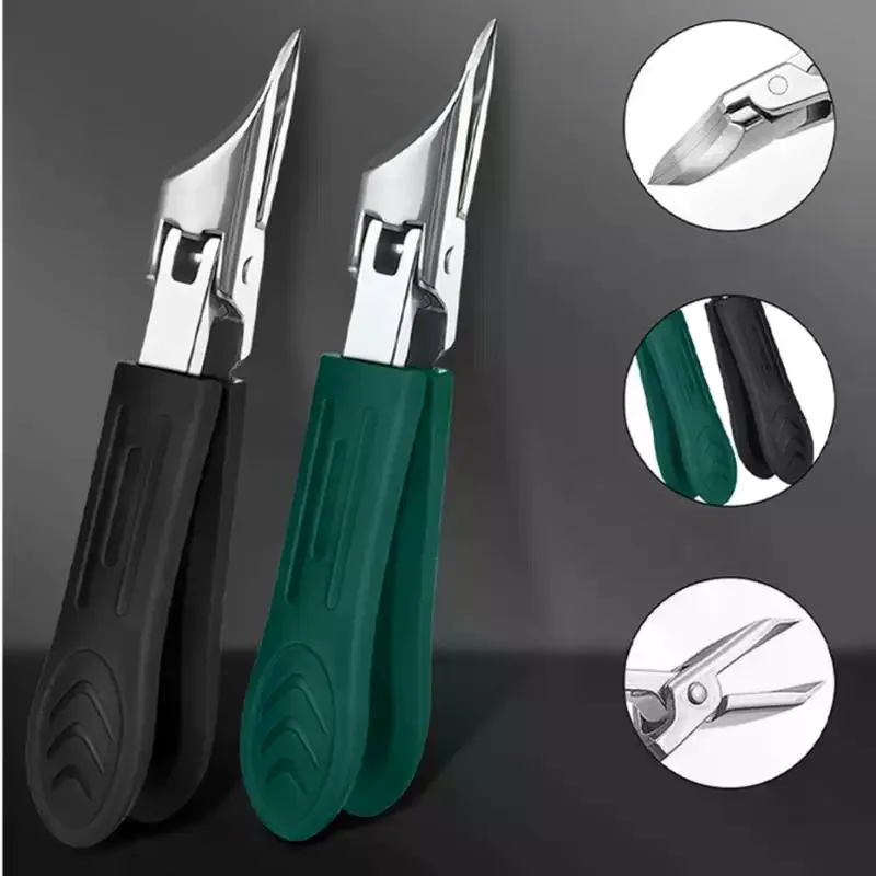 Anti-Splash Nail Clippers Large Thick Hard Special Nail Clippers Sharp Diagonal Pliers Nail Scissors Household Manicure Tools