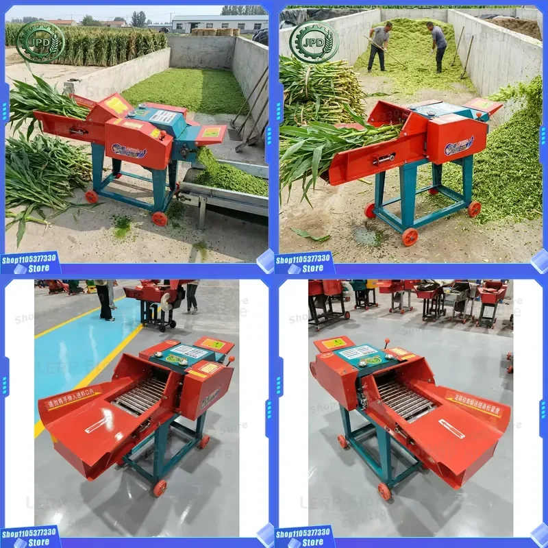 3.8tph Livestock Feed Forage Shredder Silage Grass Cutter Straw Chopper Animal Farm Machinery High Efficiency Processing