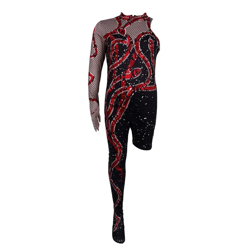 CyAnime Singer Singing Cosplay Costume Taylor Cosplay Suit Swift Dance Jumpsuit Zentai Romper Halloween Party Bodysuit Suit