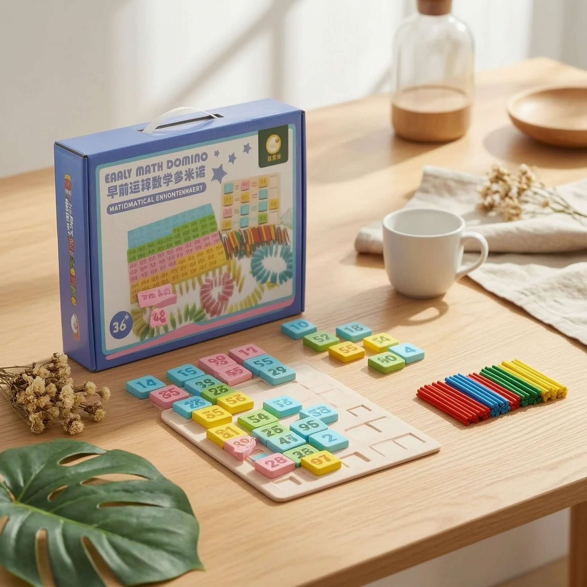 200-pieces-tuiles-numeriques-pour-l'apprentissage-precoce-des-mathematiques-boite-cadeau-tuiles-de-chiffres-dominos-de-correspondance-numerique-jouet-d'apprentissage-en-bois-sur-facile-a-manipuler