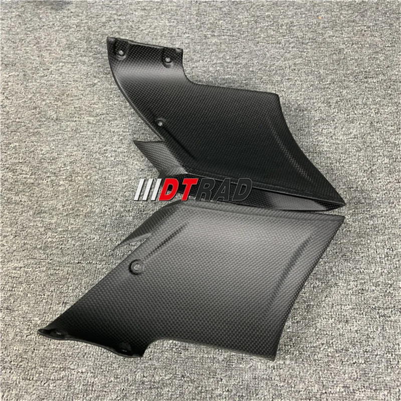 Real Carbon Fiber For Ducati Diavel 1260 \\S 2019 2020 2021 Motorcycle Air intake network Liner Panel Fairing