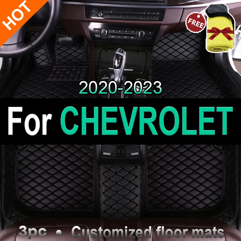 

Car Floor Mats For CHEVROLET Suburban Sonic LT-RS Sail Spark Traverse Trax Tahoe Lova RV Express Colorado G20 car Accessories