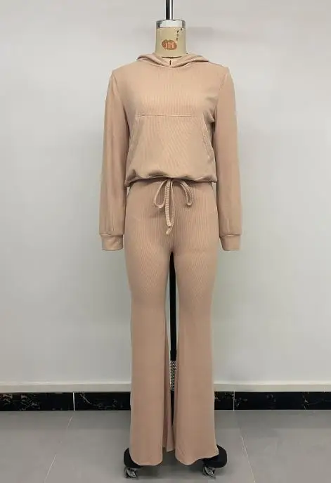 

Fashion suit women's 2025 autumn and winter new item hooded sweatshirt casual pants two-piece set women's clothing