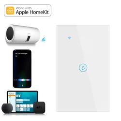 Eua/au padrão 20a homekit wi fi interruptor de caldeira automação residencial inteligente aquecedor água controle voz por alexa google casa apple siri