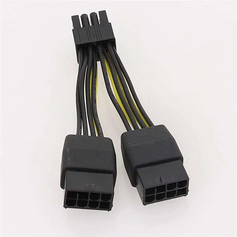 Cable de alimentación Dual de 8 pines a 8 pines para NVIDIA TESLA K80/M40/P100/V1 GPU, 10cm