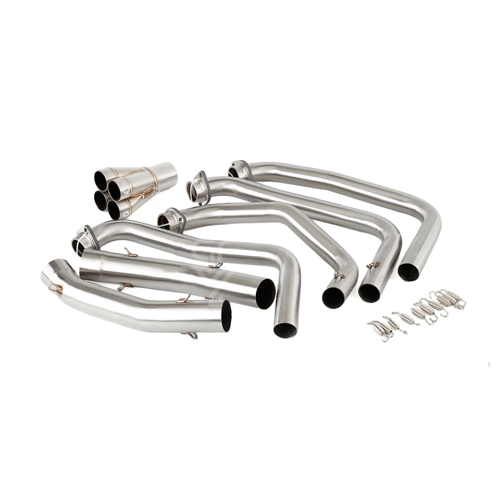 For Kawasaki ZX7R 1996 to 2003 ZX7 Ninja ZX-7R ZX 7R P1-P7 Escape Motorcycle Exhaust Muffler Header Link Pipe 51mm Slip-on