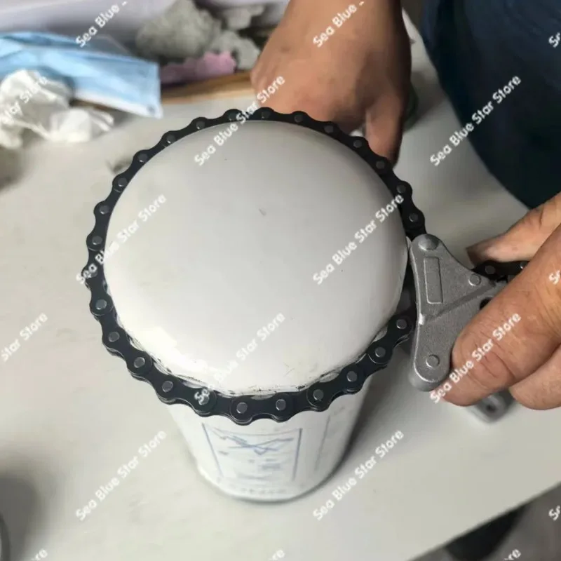 Oil Filter Chain Wrench Oil Grid Filter Chain Disassembly Tool Maintenance Wrench
