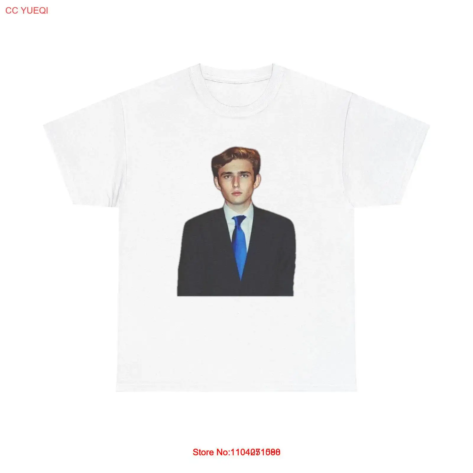 Barron Trump Portrait T-Shirt - cool usa celebrity vintage art famous tmz vip