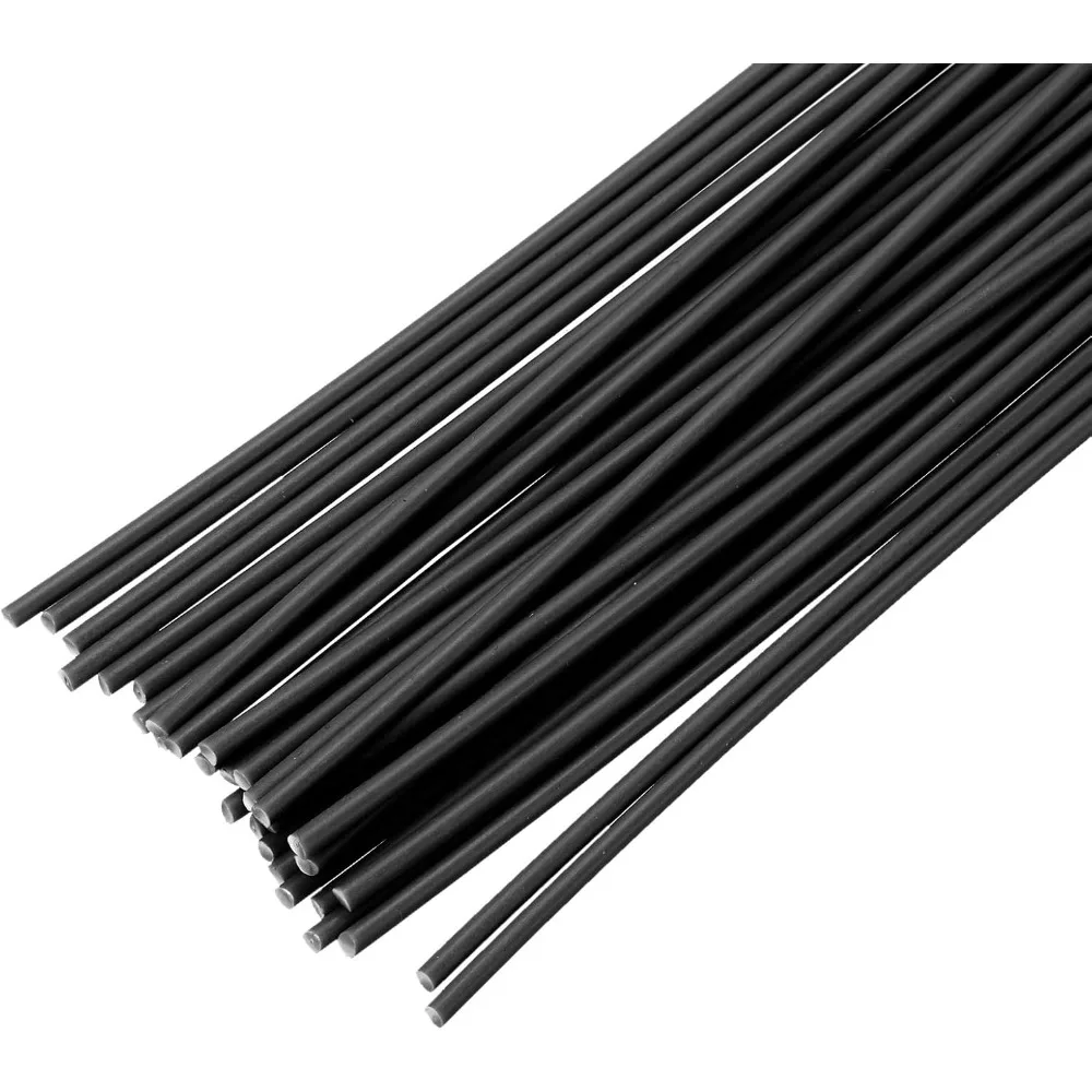 MECCANIXITY 30pcs 8 Inch Plastic Welding Rods PP Welding Strips Welder Rods for Plastic Welder, Car Bumper, Kayak Repair, Daily