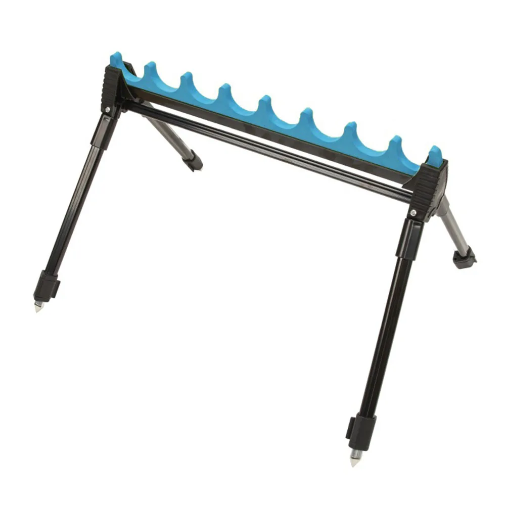 

Easily Transportable 2 Section Telescopic Rig Roost Kit Designed to Securely Hold Your Fishing Poles in Place While You Fish