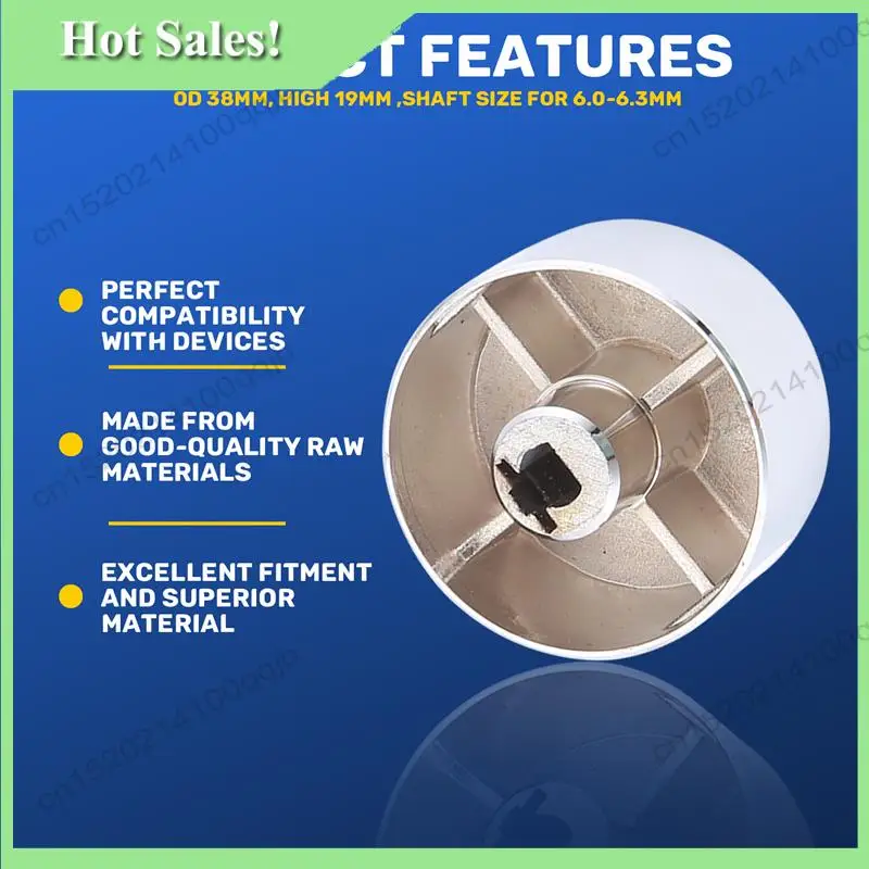 -FDDT 2Pcs/Set Rotary Switch Gas Stove Parts Stove Gas Stove Knob Round Knob Knob For Gas Stove