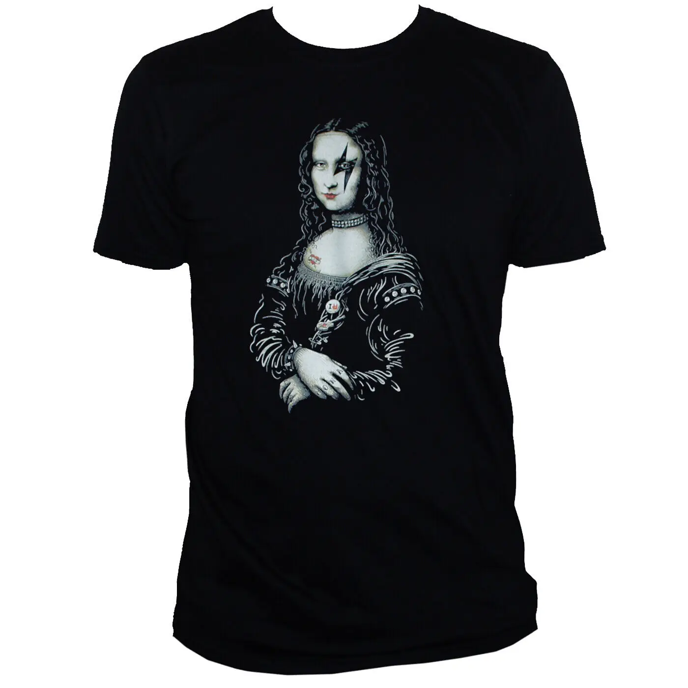 

Футболка с надписью «Mona Lisa»