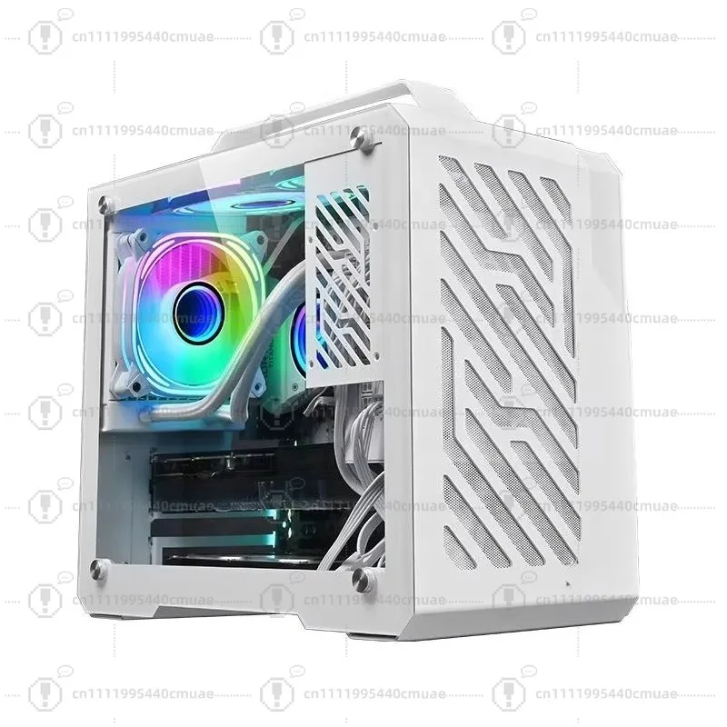 Factory wholesale high-end portable mini ITX gaming computer case compatible with 330mm graphics card