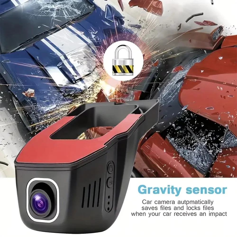 1080P Car Camera Wifi Car DVR USB/24H buckwire Parking Monitor Dash Cam Car Dvr Car DVR Video Recorde Front Camera Dashcam