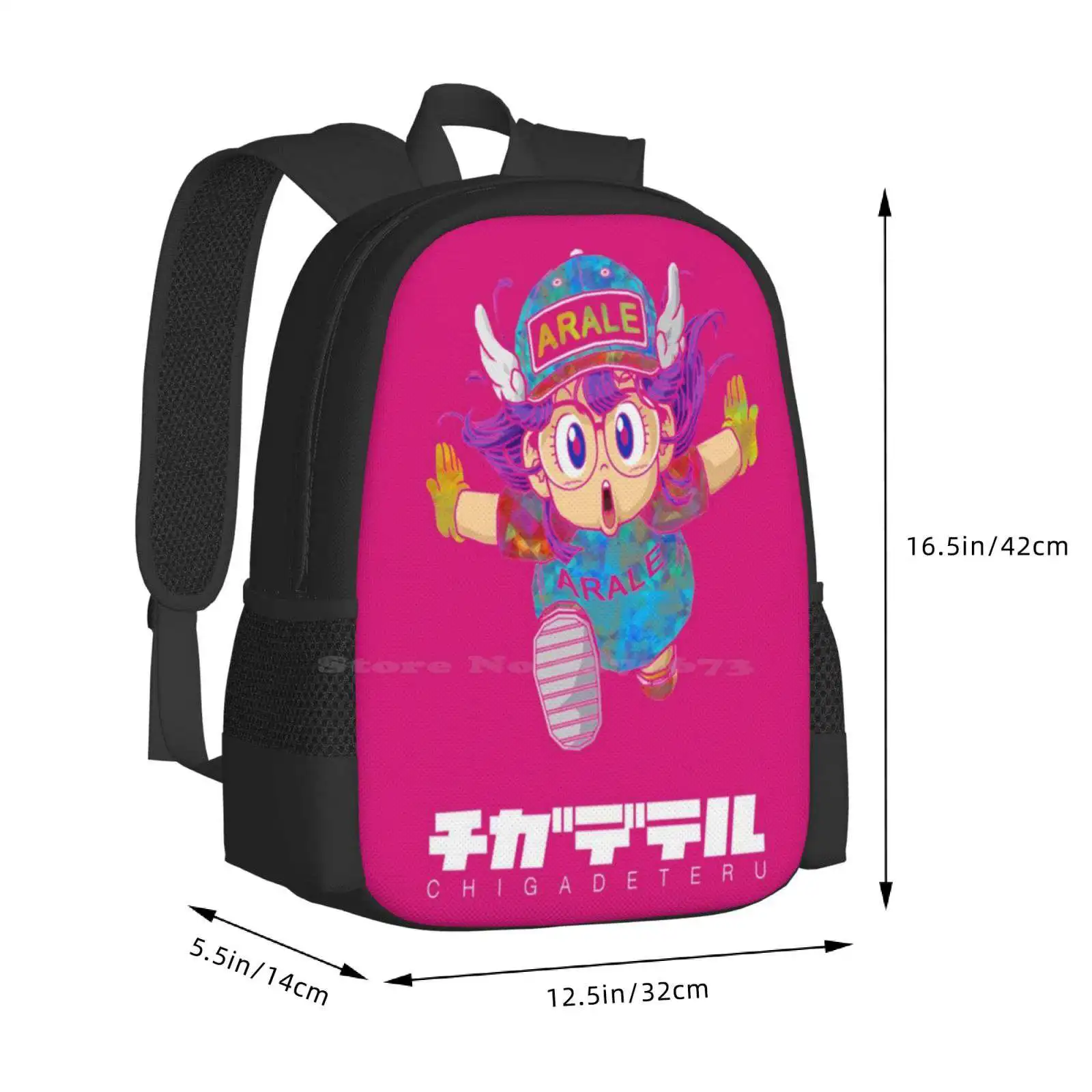 Arale Foil Essential Sac à dos, Sacs à la mode, Akira Toriyama Anime, Manga japonais, Dbz Bulma Z, Super Trunks, Super Piccolo, Vente chaude