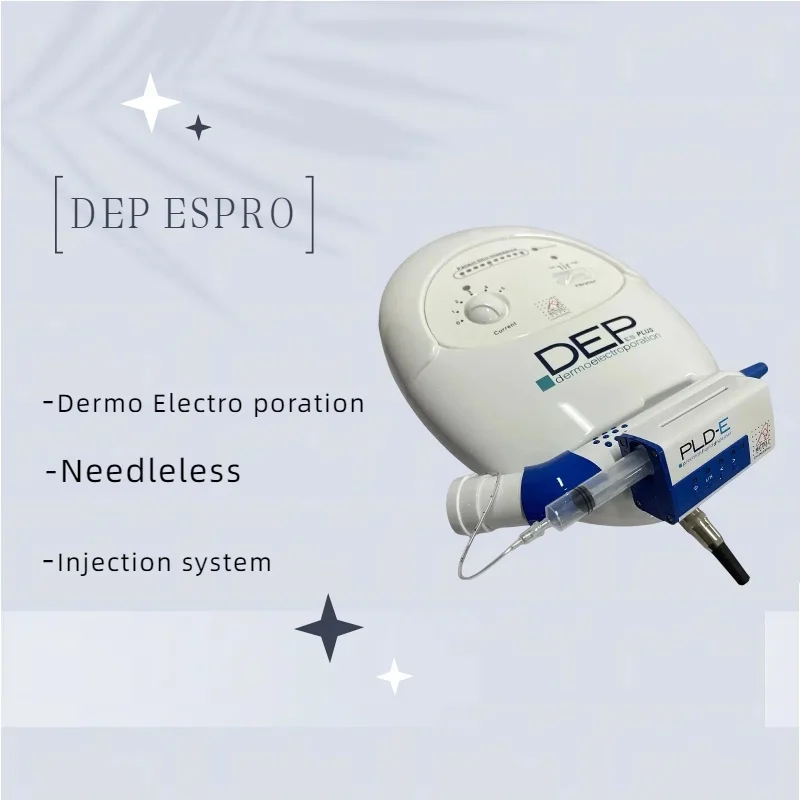 

Portable DEP ES PLUS Needle Free Non-invasive And Painless Mesodermal Treatment Machine EMS Skincare Beauty Facial Care